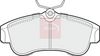 APEC Brake Pad Set, disc brake PAD692