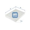 Фільтр салону UFI 53.312.00