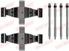 Комплектуючі, колодки дискового гальма QUICK BRAKE 109-0108