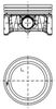 Поршень KOLBENSCHMIDT 99913621