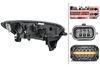 Hella Headlight 1LX 013 888-111