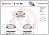 BREMBO Brake Pad Set, disc brake P 23 151