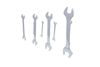 KS Tools CHROME+Doppelgabelschl&uuml;ssel Satz