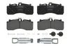 BREMBO Brake Pad Set, disc brake P A6 228S