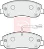 APEC Brake Pad Set, disc brake PAD1797