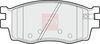 APEC Brake Pad Set, disc brake PAD1491