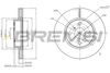 Тормозной диск BREMSI CD7587V (DBB587V)