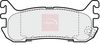 APEC Brake Pad Set, disc brake PAD887