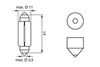 Bosch Bulb, interior light 1 987 302 210