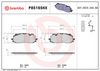 BREMBO Brake Pad Set, disc brake P85165NX