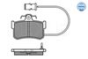 Meyle Brake Pad Set, disc brake 025 200 8714/W