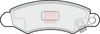APEC Brake Pad Set, disc brake PAD1094
