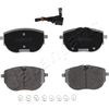 Комплект тормозных колодок, дисковый тормоз JAPANPARTS PA-0980AF