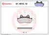 BREMBO Brake Pad Set, disc brake 07HO1010