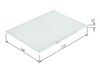 BOSCH Filter, cabin air 1 987 435 049