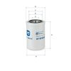 Filtr, pracovní hydraulika 87.016.00