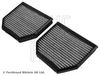 BLUE PRINT Filter Set, cabin air ADU172526