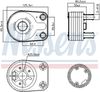 Nissens Oil Cooler, engine oil 90898