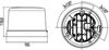 HELLA KL 7000 Blitzend, Blau, Magnetmontage - 2XD 012 972-121