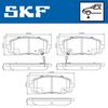 комплект спирачно феродо, дискови спирачки