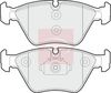 APEC Brake Pad Set, disc brake PAD1432