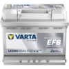 Стартерна акумуляторна батарея VARTA 932060064K312 (932060064, LED60, 710419, 027EFB, 12V 640A 60Ah)