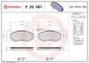 BREMBO Brake Pad Set, disc brake P 23 091