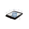 Воздушный фильтр UFI 30.C71.00