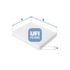 Фильтр салона UFI 53.191.00