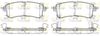 Комплект гальмівних колодок, дискове гальмо ROADHOUSE 21447.02 (PSX2144702, 25340, 25341, 25342, 25343, D1510-8719)