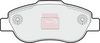 APEC Brake Pad Set, disc brake PAD1413