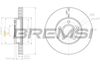 Гальмівний диск BREMSI CD8062V (DBC062V)