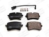 Champion Brake Pad Set, disc brake 573428CH