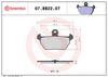 BREMBO Brake Pad Set, disc brake 07BB2207