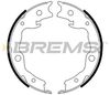 Комплект тормозных колодок, стояночная тормозная система BREMSI GF0876 (SFA876)