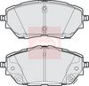 DriveTec Brake Pads DBPPAD3378