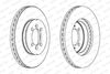 Ferodo Brake Disc DDF189