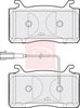 APEC Brake Pad Set, disc brake PAD2206