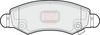 APEC Brake Pad Set, disc brake PAD1418