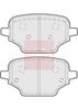 APEC Brake Pad Set, disc brake PAD2281