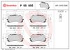 BREMBO Brake Pad Set, disc brake P 05 005