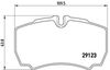 BREMBO Brake Pad Set, disc brake P A6 023G