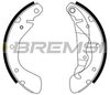 Комплект тормозных колодок BREMSI GF0353 (GF0353, SFA353)