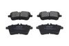Комплект тормозных колодок, дисковый тормоз KAVO PARTS KBP-10036