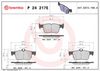 BREMBO Brake Pad Set, disc brake P 24 217E