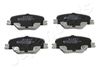Комплект тормозных колодок, дисковый тормоз JAPANPARTS PA-0417AF