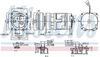 Nissens 890369 Compressor, air conditioning