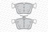 Sada brzdových destiček, kotoučová brzda FDB4697