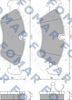 Комплект тормозных колодок, дисковый тормоз FOMAR Friction FO 443381 (21201, 21190)