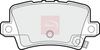 APEC Brake Pad Set, disc brake PAD1511